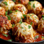 Chicken Parm Meatballs