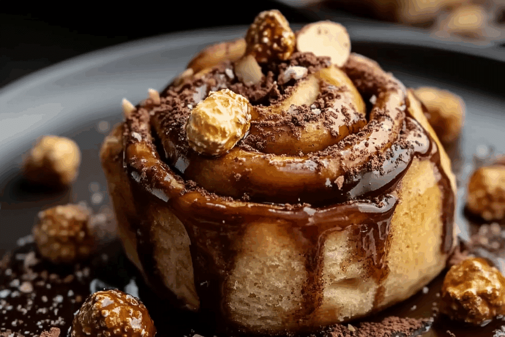 Ferrero Rocher Cinnamon Rolls
