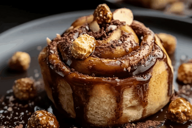 Ferrero Rocher Cinnamon Rolls