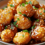 Sweet and Sour Crunchy Cauliflower Bites
