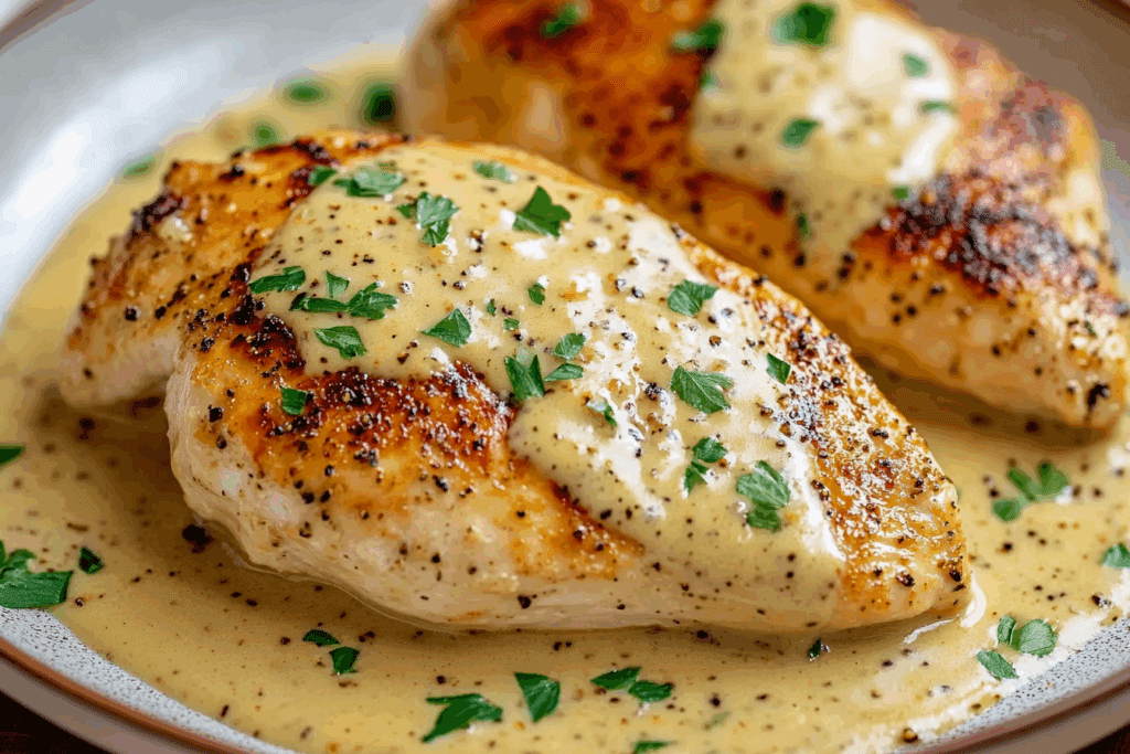 Creamy Dijon Mustard Chicken