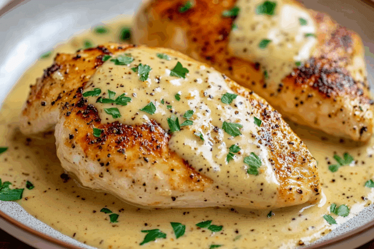 Creamy Dijon Mustard Chicken
