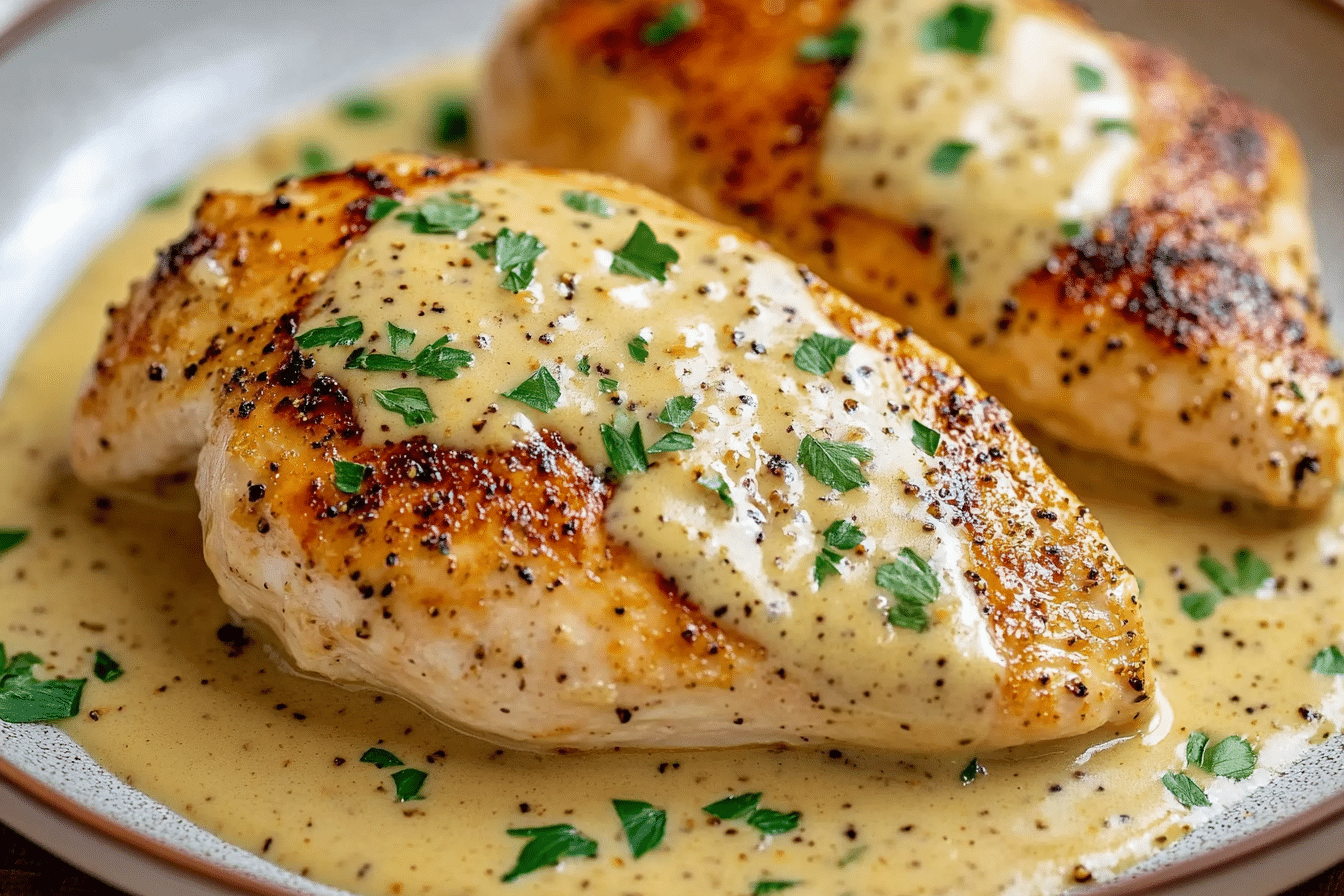 Creamy Dijon Mustard Chicken