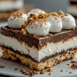 Easy Frozen Protein S’mores Bars