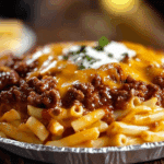 Cheesy Sloppy Cheeseburger Pasta