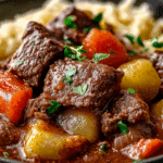 Slow Cooked Summer Beef Casserole