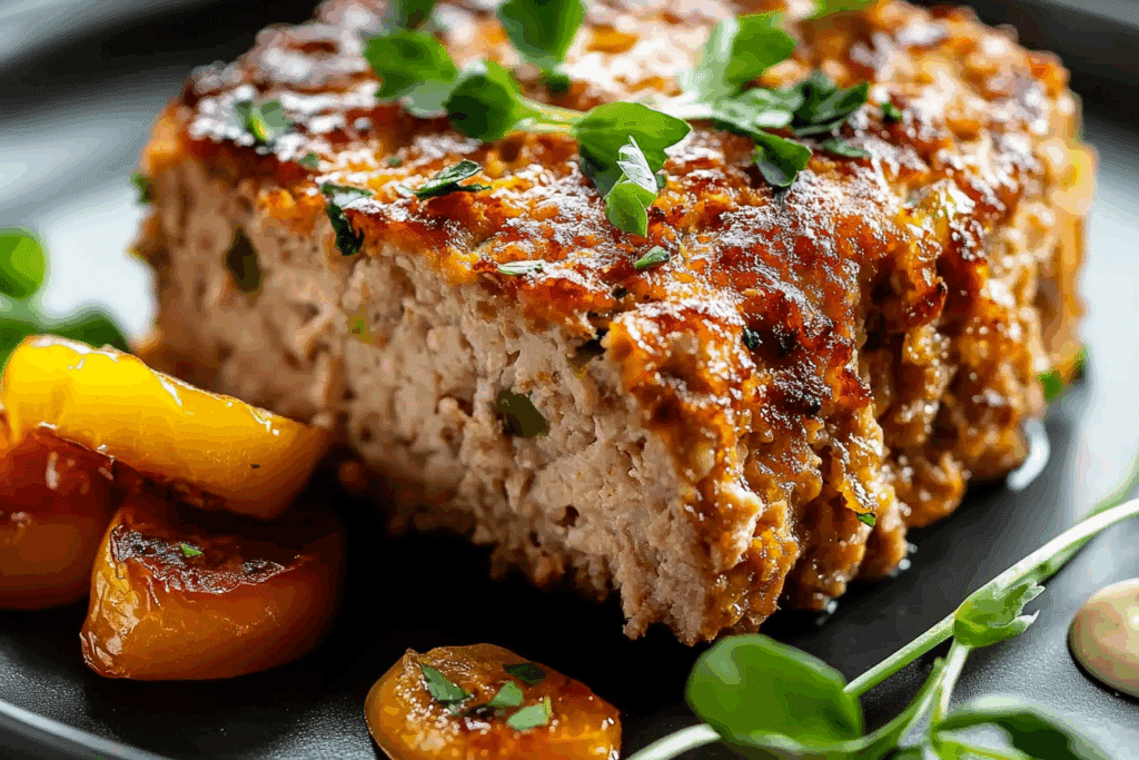 Healthy Ground Chicken Meatloaf