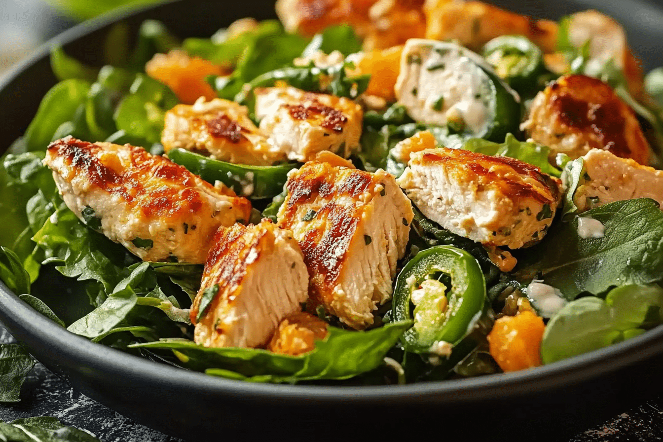 Jalapeño Popper Chicken Salad