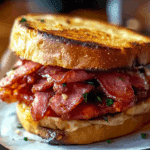 Fried Bologna Sandwich