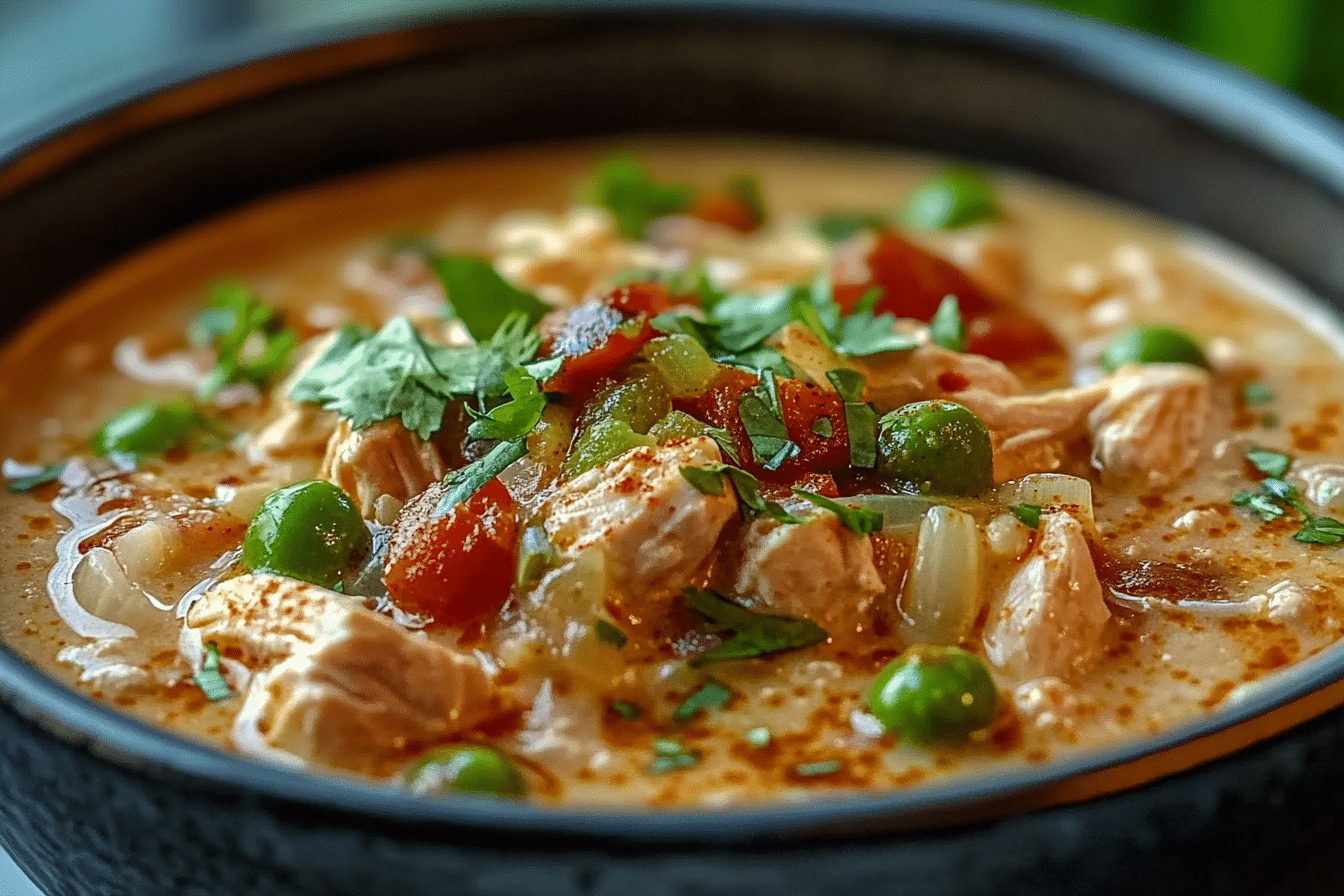 Cajun White Chicken Chili