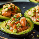 Salmon-Stuffed Avocados