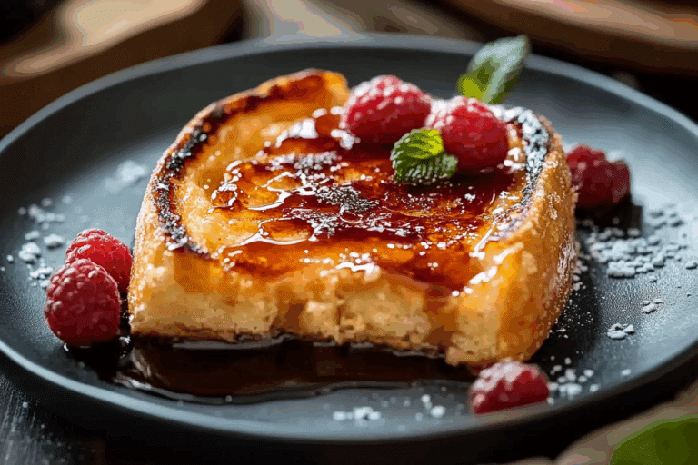 Overnight Creme Brulee French Toast