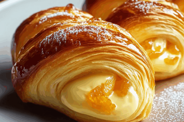 Cheesecake Croissant Buns