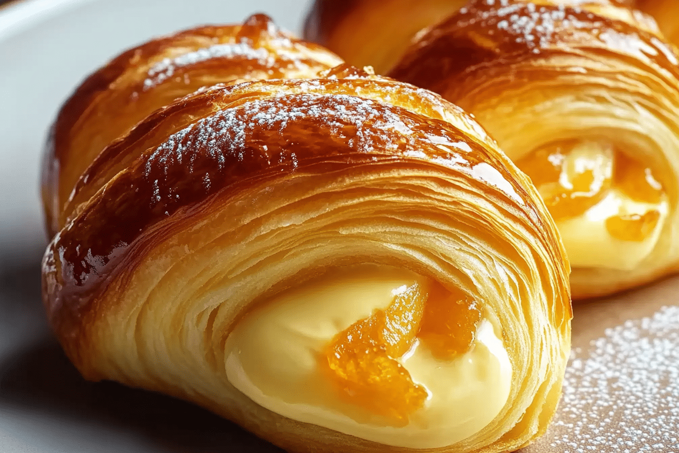 Cheesecake Croissant Buns