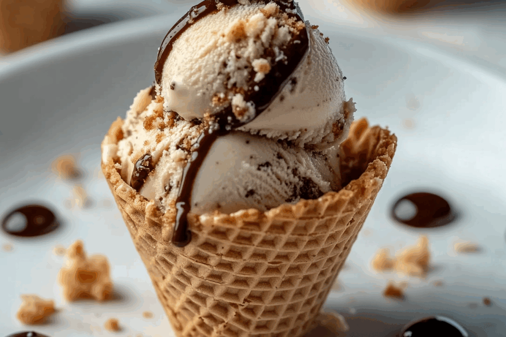 Drumstick Ice Cream Cone Cookies (Gluten-Free)
