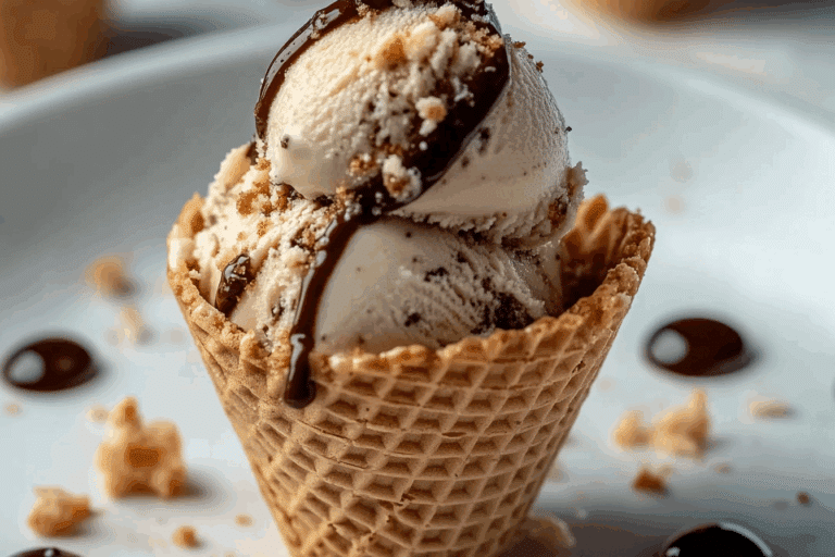 Drumstick Ice Cream Cone Cookies (Gluten-Free)