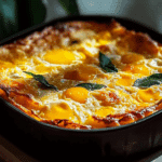 Cheesy Protein Egg Bake