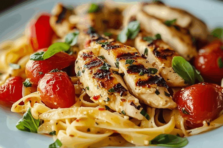 Bruschetta Chicken Pasta