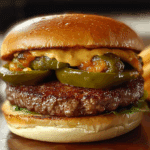 Poblano Popper Burger