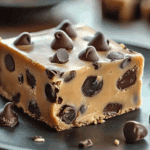 No-Bake Chocolate Chip Cookie Dough Bars