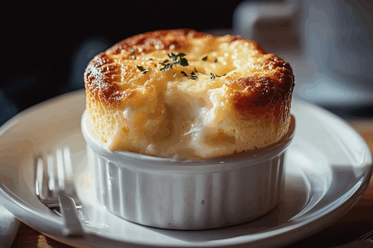 French Cheese Soufflé (Soufflé au Fromage)