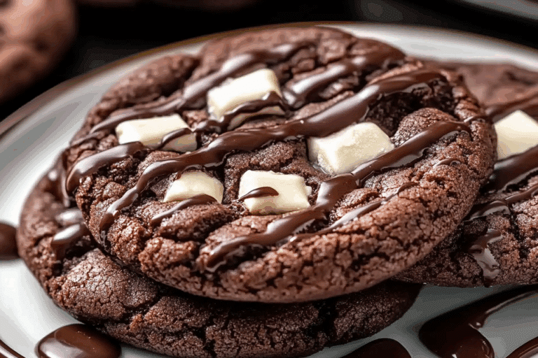 Chocolate Andes Mint Cookies