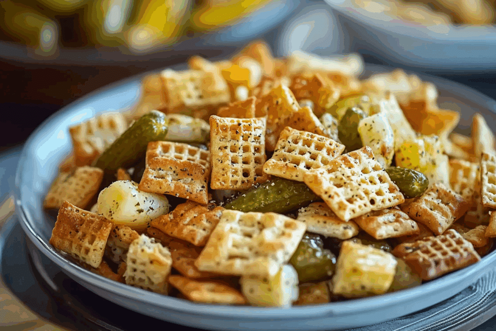 Dill Pickle Chex Mix