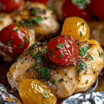 Honey Mustard Chicken Foil Packets