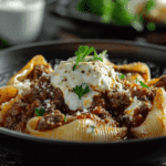 Beef Stuffed Shells Ricotta