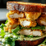 Crispy Chicken Caesar Sandwich