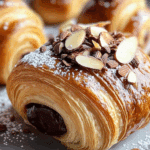Chocolate Almond Croissant Rolls