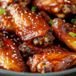 Crockpot Korean Gochujang Wings