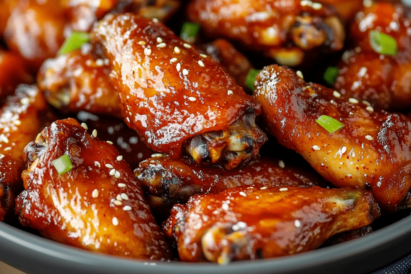 Crockpot Korean Gochujang Wings