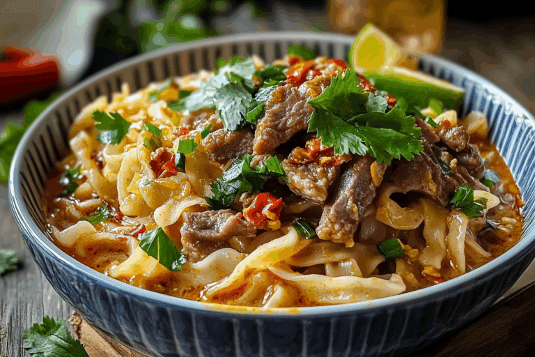 Curry Goat Noodles
