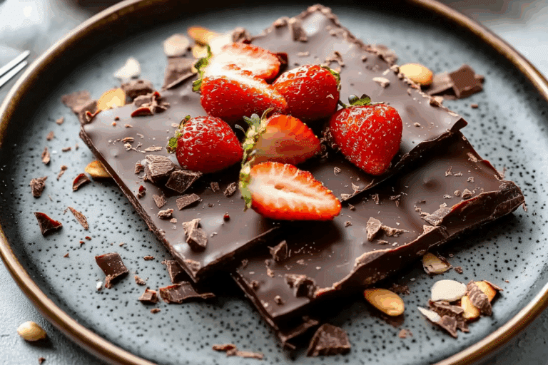 Chocolate Strawberry Bark