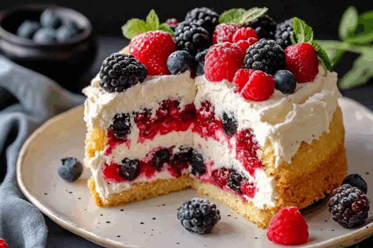 Berry Chantilly Cake