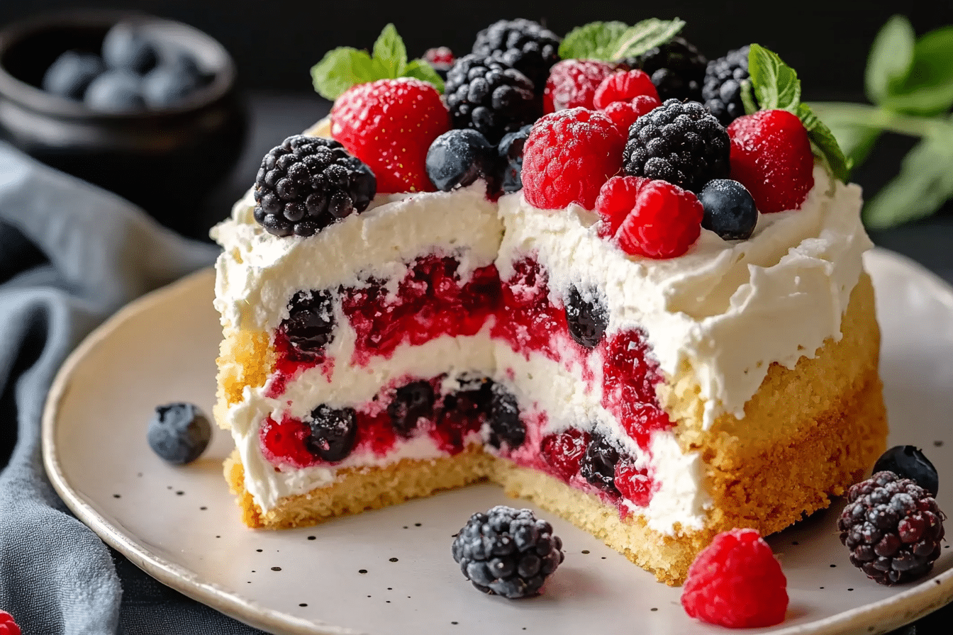 Berry Chantilly Cake