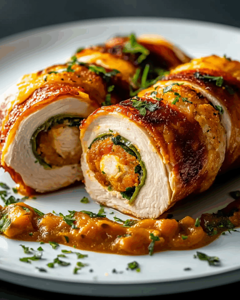 Chicken Roulade - Cookandvibes