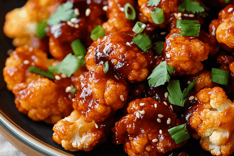 Crispy Gochujang Cauliflower Wings
