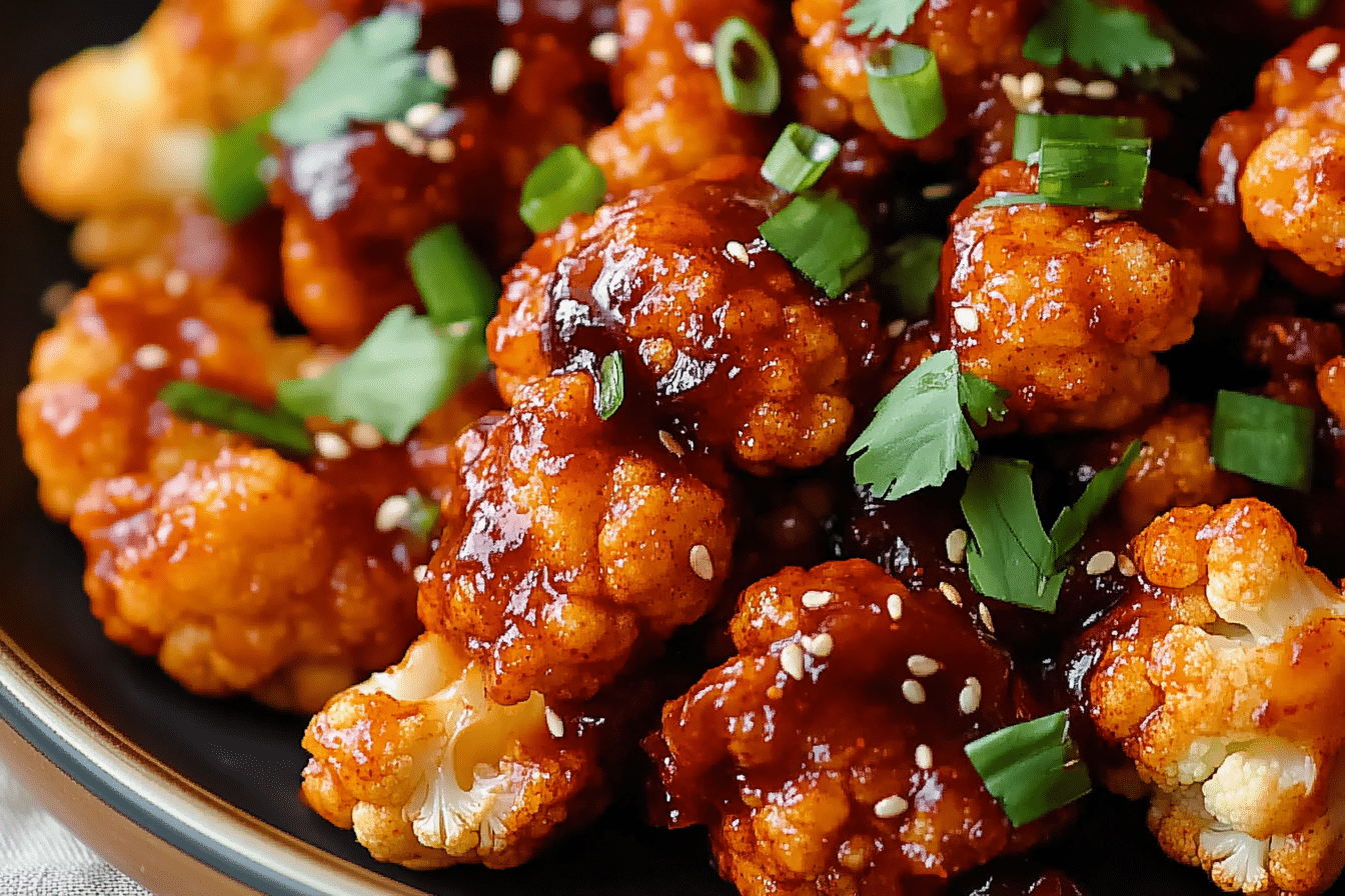 Crispy Gochujang Cauliflower Wings