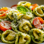 Broccoli Pesto Tortellini Salad