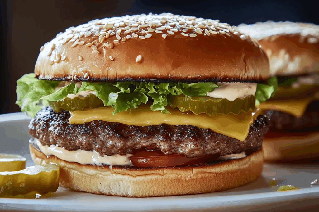 Sonic Double Smasher Burger