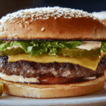 Sonic Double Smasher Burger