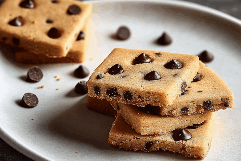 Chocolate Chip Shortbread Cookies