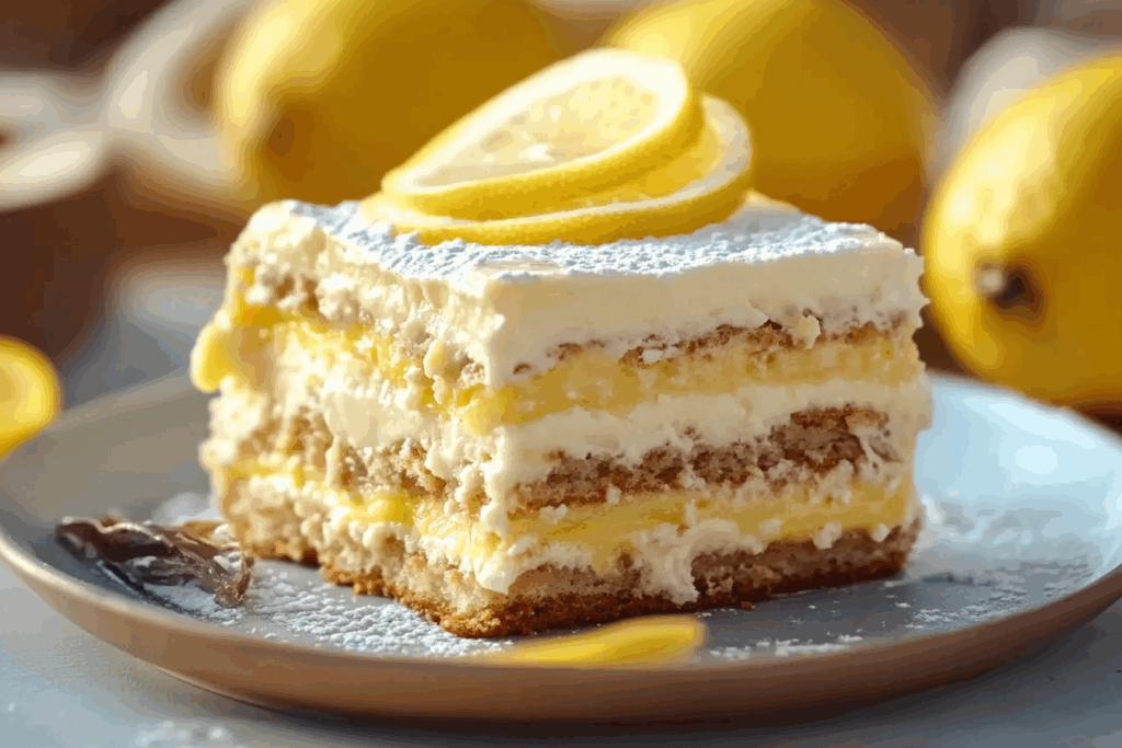 Lemon Tiramisu