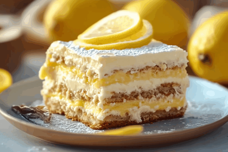 Lemon Tiramisu