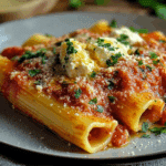 Ricotta & Parsley Paccheri