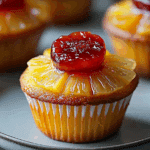 Pineapple Upside Down Cupcakes