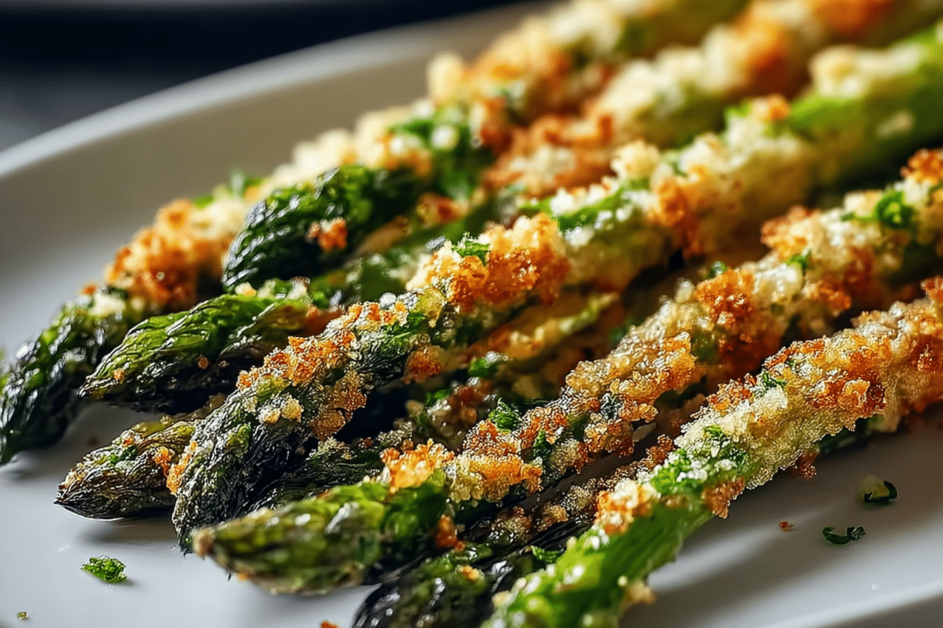 Crispy Parmesan Asparagus Sticks
