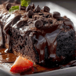 Hot Fudge Brownie Bread